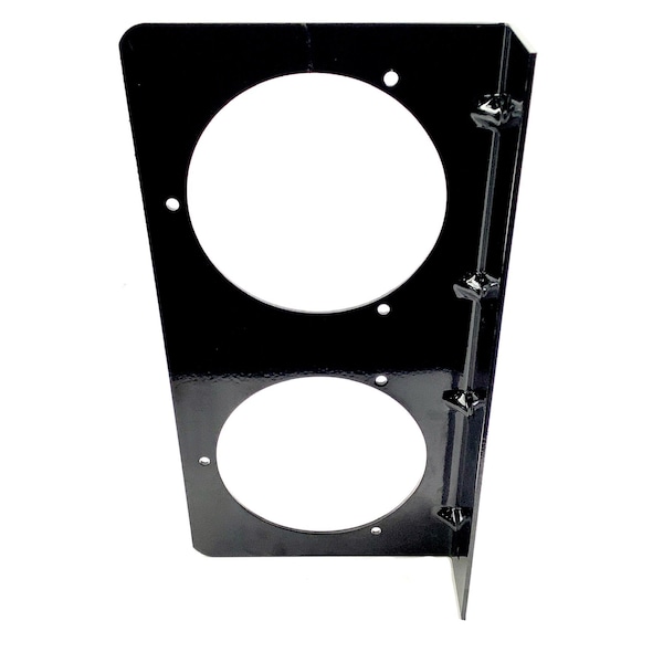 Truck-Lite Bracket Mount, 4 In Diameter Lights, Used In Round Shape Lights, Black Steel, 4 Screw Bracket 40715-3 - main